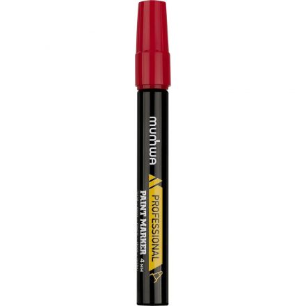Маркер -краска MunHwa Professional Paint Markerкрасная, 4мм, нитро-основа Маркер -краска MunHwa Professional Paint Markerкрасная, 4мм, нитро-основа