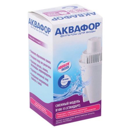 Сменная кассета АКВАФОР "В15 Стандарт", для фильтров АКВАФОР, 203050 Сменная кассета АКВАФОР "В15 Стандарт", для фильтров АКВАФОР, 203050