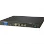 Коммутатор Planet L2+/L4 16-Port 10/100/1000T 75W (GS-5220-16UP2XVR)