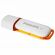 Флеш-диск 4 GB PHILIPS SNOW, разъем USB 2.0, оранжевый, FM04FD70B/97