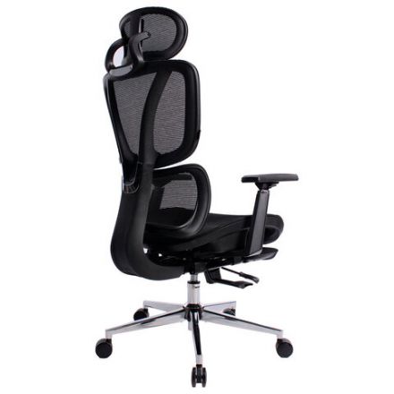 Кресло BRABIX PREMIUM "Evolution ER-700", подножка, слайдер, синхромеханизм, сетка, черное, 532947 Кресло BRABIX PREMIUM "Evolution ER-700", подножка, слайдер, синхромеханизм, сетка, черное, 532947