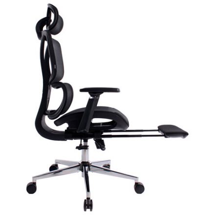 Кресло BRABIX PREMIUM "Evolution ER-700", подножка, слайдер, синхромеханизм, сетка, черное, 532947 Кресло BRABIX PREMIUM "Evolution ER-700", подножка, слайдер, синхромеханизм, сетка, черное, 532947