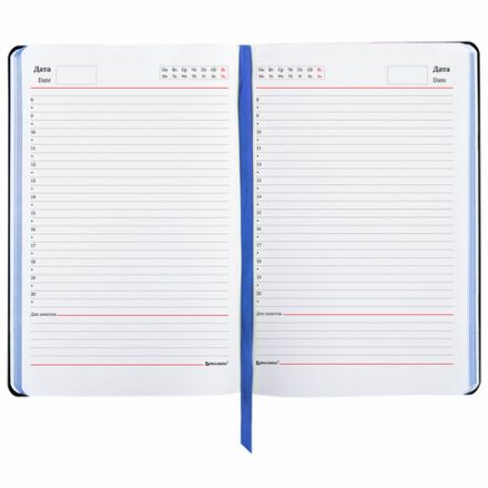 Ежедневник недатированный А5 (138х213 мм), BRAUBERG VISTA, под кожу, гибкий, 136 л., "Vogue", 112003 Ежедневник недатированный А5 (138х213 мм), BRAUBERG VISTA, под кожу, гибкий, 136 л., "Vogue", 112003