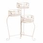 Цветочница Secret de Maison Трио/Trio (мод.PL08-9998) металл, 31х23х60см, античный белый