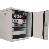 Шкаф настенный телеком. ЦМО 10 8U, (320х255) 420x320x305 (ШРН-8.255-10)