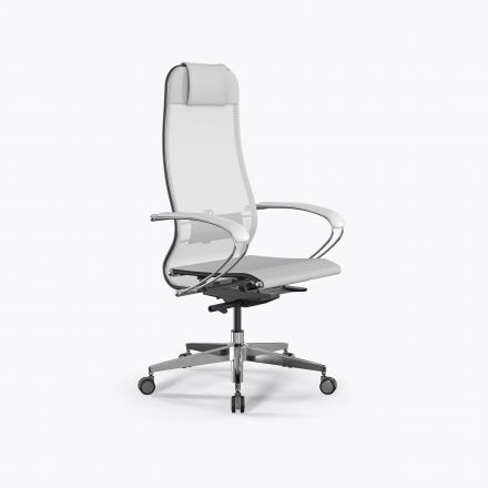 Кресло SynchroSit 10 B1-104K - X2 /Um00/Nb00/K1cL(M23.B22.G18.W23) Белый