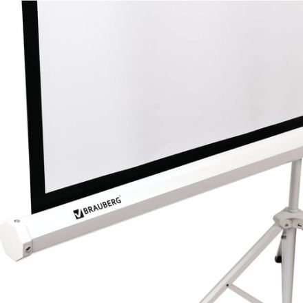 Экран проекционный на треноге (150х150 см), матовый, 1:1, BRAUBERG "TRIPOD", 236729 Экран проекционный на треноге (150х150 см), матовый, 1:1, BRAUBERG "TRIPOD", 236729