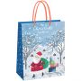 Пакет подарочный 26*32*12см MESHU "Christmas", матовая ламинация Пакет подарочный 26*32*12см MESHU "Christmas", матовая ламинация