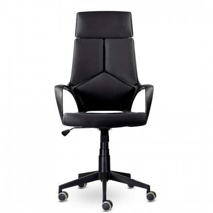 Кресло М-710 Айкью/IQ black PL 54 (черный)