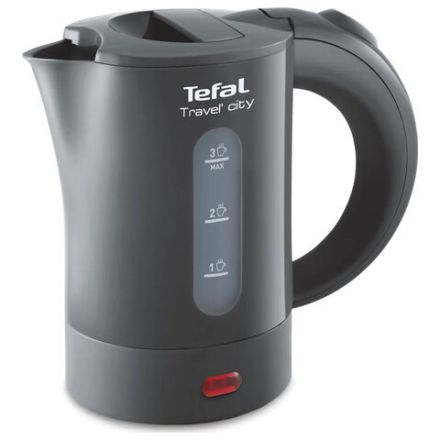 Чайник TEFAL KO120B30, 0,5 л, 650 Вт, закрытый нагревательный элемент, пластик, серый, 7211001545 Чайник TEFAL KO120B30, 0,5 л, 650 Вт, закрытый нагревательный элемент, пластик, серый, 7211001545