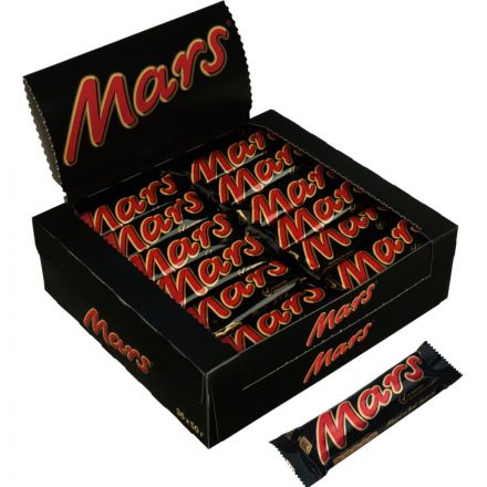 Шоколадный батончик Mars, 50гх36шт/уп