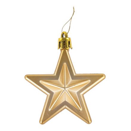 Шары новогодние ёлочные "Gold Rush" НАБОР 39 предметов, пластик, золотистый, ЗОЛОТАЯ СКАЗКА, 591128