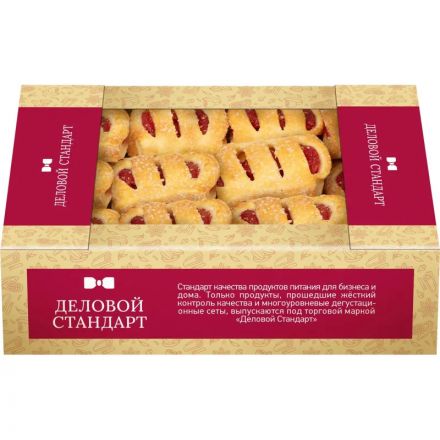 Печенье сдобное Деловой Стандарт фруктовое, 450г