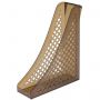 Лоток вертикальный для бумаг BRAUBERG ECO, 240х80х290 мм, сетчатый, дымчатый, 239015 Лоток вертикальный для бумаг BRAUBERG ECO, 240х80х290 мм, сетчатый, дымчатый, 239015