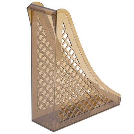 Лоток вертикальный для бумаг BRAUBERG ECO, 240х80х290 мм, сетчатый, дымчатый, 239015 Лоток вертикальный для бумаг BRAUBERG ECO, 240х80х290 мм, сетчатый, дымчатый, 239015