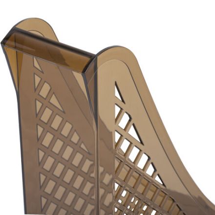 Лоток вертикальный для бумаг BRAUBERG ECO, 240х80х290 мм, сетчатый, дымчатый, 239015 Лоток вертикальный для бумаг BRAUBERG ECO, 240х80х290 мм, сетчатый, дымчатый, 239015