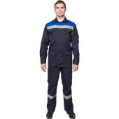 Костюм рабочий летний муж л05-КБР син (р.44-46) 170-176 (Арсенал-СП) Костюм рабочий летний муж л05-КБР син (р.44-46) 170-176 (Арсенал-СП)