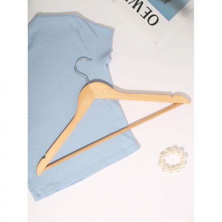 Вешалка-плечики WW_ Attache F6612N-8/LH001 дер,перек,выем,р48-50 нат.УП 8шт Вешалка-плечики WW_ Attache F6612N-8/LH001 дер,перек,выем,р48-50 нат.УП 8шт