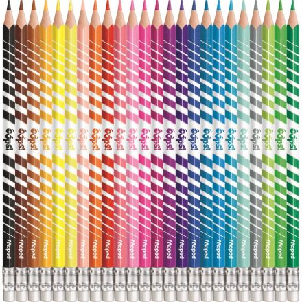Карандаши цветные Maped COLOR'PEPS OOPS пластик,c ластиком,24цв/наб,832824 Карандаши цветные Maped COLOR'PEPS OOPS пластик,c ластиком,24цв/наб,832824