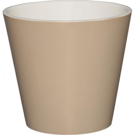 Горшок для цветов London 230 мм, 5л молочный шоколад ING6206МШОК Горшок для цветов London 230 мм, 5л молочный шоколад ING6206МШОК