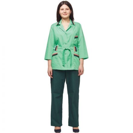 Костюм для горничных и уборщиц у04-КБР салатов/зел(р.60-62)р.170-176 Костюм для горничных и уборщиц у04-КБР салатов/зел(р.60-62)р.170-176