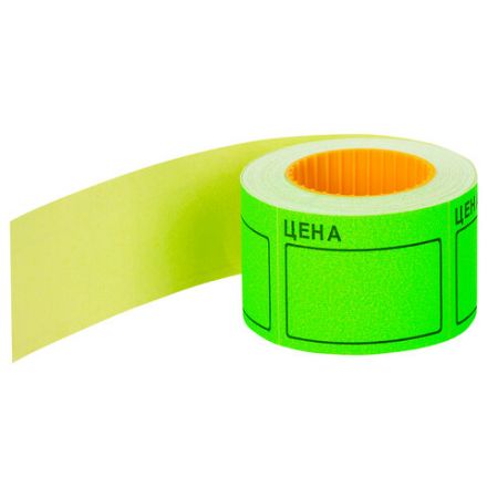 Ценник большой "Цена" 50х40 мм зеленый, самоклеящийся, КОМПЛЕКТ 5 рулонов по 200 шт., BRAUBERG, 112359 Ценник большой "Цена" 50х40 мм зеленый, самоклеящийся, КОМПЛЕКТ 5 рулонов по 200 шт., BRAUBERG, 112359