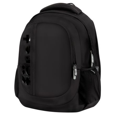 Рюкзак Först F-Trend "Pure black" 40*29*18см, 2 отделения, 3 кармана, анатомическая спинка Рюкзак Först F-Trend "Pure black" 40*29*18см, 2 отделения, 3 кармана, анатомическая спинка