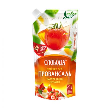 Майонез Слобода Провансаль 67% 230 мл Рег