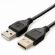 Кабель USB 2.0 AM-AM, 1,8 м, CABLEXPERT, двойной экран, медь, Pro, черный, пакет, CCP-USB2-AMAM-6 Кабель USB 2.0 AM-AM, 1,8 м, CABLEXPERT, двойной экран, медь, Pro, черный, пакет, CCP-USB2-AMAM-6