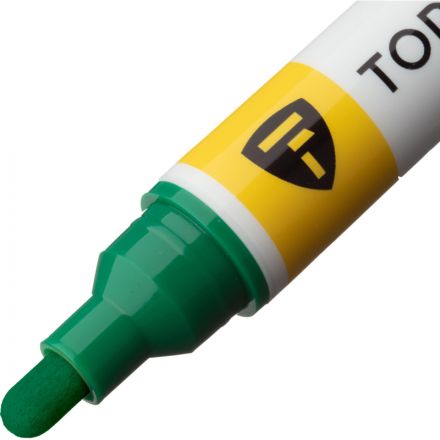 Маркер лаковый TOPFORT Paint 6 мм зеленый