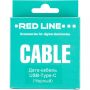 Кабель USB 2.0 - USB Type-C, М/М, 1 м, Red Line, чер, УТ000010553