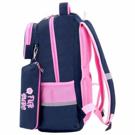 Рюкзак ЮНЛАНДИЯ COMPLETE с пеналом в комплекте, эрго-спинка, "Nice fox", 42х29х14 см, 270664 Рюкзак ЮНЛАНДИЯ COMPLETE с пеналом в комплекте, эрго-спинка, "Nice fox", 42х29х14 см, 270664