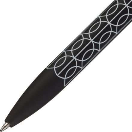 Ручка шариковая автомат. Attache Comfort чер.к,softtouch,масл,0,5,син Ручка шариковая автомат. Attache Comfort чер.к,softtouch,масл,0,5,син