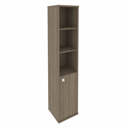 Style Шкаф высокий узкий правый Л.СУ-1.1 (R) Вяз 412*410*1980