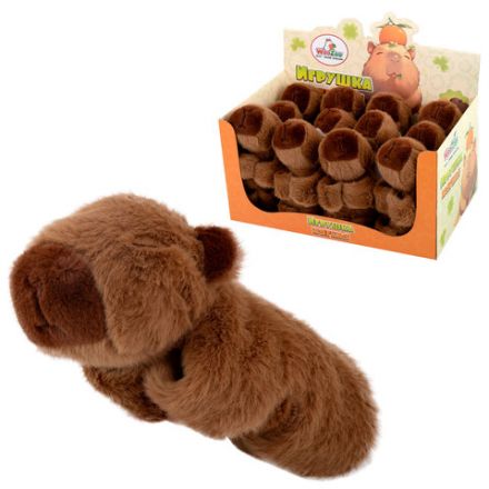 Игрушка мягкая "Капибара", 17 см, WOOZOO (ВУЗУ), 666199