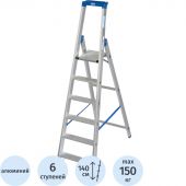 Стремянка STABILO 6 ступ., 124531