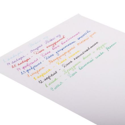 Ручки гелевые ПИФАГОР, НАБОР 10 ЦВЕТОВ, корпус прозрачный, узел 0,5 мм, линия письма 0,35 мм, 142794 Ручки гелевые ПИФАГОР, НАБОР 10 ЦВЕТОВ, корпус прозрачный, узел 0,5 мм, линия письма 0,35 мм, 142794