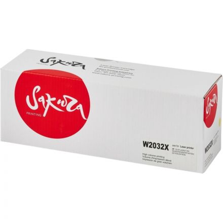 Картридж лазерный Sakura W2032X жел. пов. емк. для HP LJ M454/MFP M479 Картридж лазерный Sakura W2032X жел. пов. емк. для HP LJ M454/MFP M479