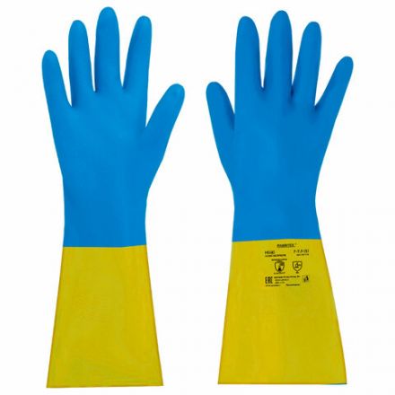 Перчатки латексно-неопреновые КЩС, ULTRA NEOPRENE, химически устойчивые, размер 7-7,5 S (малый), RABBITEX (РАББИТЕКС), 701113 Перчатки латексно-неопреновые КЩС, ULTRA NEOPRENE, химически устойчивые, размер 7-7,5 S (малый), RABBITEX (РАББИТЕКС), 701113