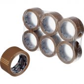 Клейкая лента упаковочная UNIBOB 700 48мм х 66м 47мкм, коричневая, 36шт/уп Клейкая лента упаковочная UNIBOB 700 48мм х 66м 47мкм, коричневая, 36шт/уп