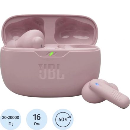 Наушники JBL Wave Beam 2 Pink (JBLWBEAM2PIK)