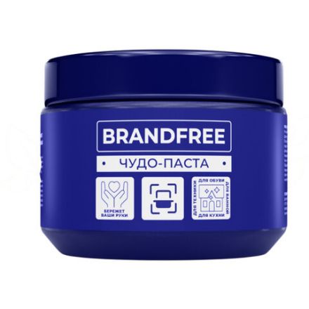 Чистящая паста для уборки 500 г BRANDFREE, пятновыводитель для твёрдых поверхностей Чистящая паста для уборки 500 г BRANDFREE, пятновыводитель для твёрдых поверхностей