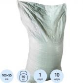Мешок п/п тканый (55смх105см,70гр) (10 шт/уп) СПб Мешок п/п тканый (55смх105см,70гр) (10 шт/уп) СПб