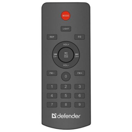 Колонка портативная DEFENDER G78, 2.0, 70 Вт, Bluetooth, FM-тюнер, microSD, чёрная, 65178