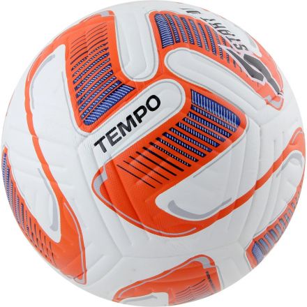 Мяч футбольный Start Up Tempo white/orange, р5, пу, 371781