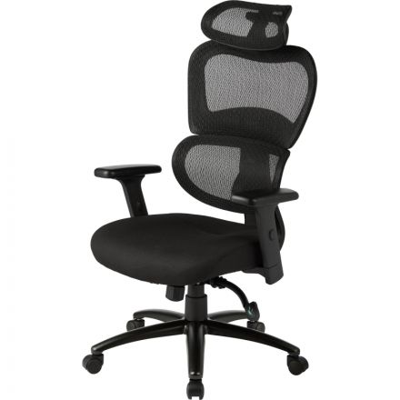 Кресло BN_Hg_EChair-647 TTW сетка, ткань TW черная