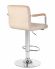 Стул барный DOBRIN KRUGER ARM, бежевый велюр (MJ9-10) Стул барный DOBRIN KRUGER ARM, бежевый велюр (MJ9-10)
