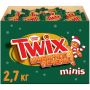 Шоколадный батончик Twix Minis Имбирное печенье 2,7 кг/уп