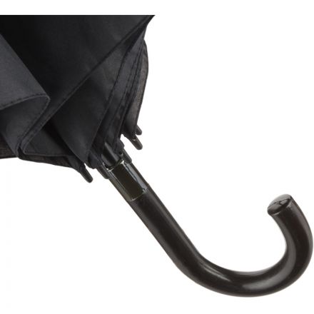 Зонт трость автоматический с прорезин.ручкой, 8 спиц, черный, HD-HW003(H/T) Зонт трость автоматический с прорезин.ручкой, 8 спиц, черный, HD-HW003(H/T)