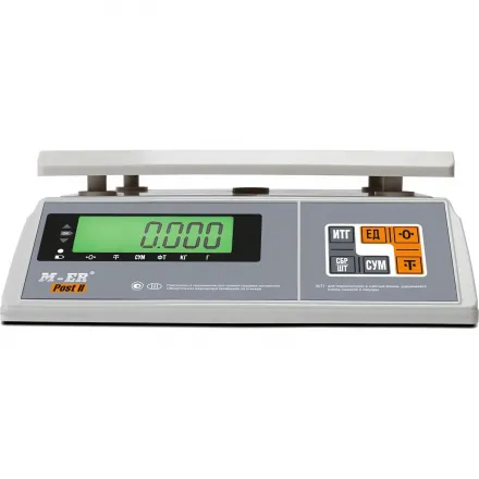 Весы фасовочные настольные M-ER 326AFU-6.01 Post II, LCD_3059